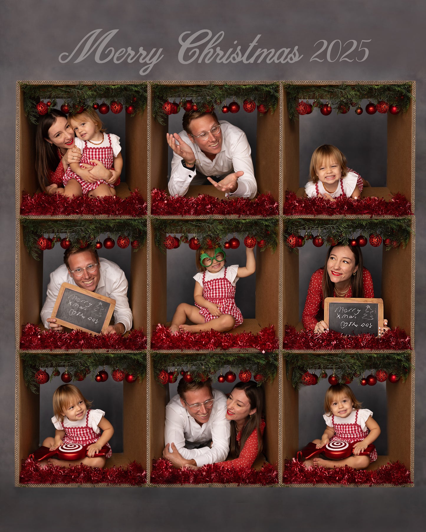 Sustainable Mini Christmas Family Photoshoot