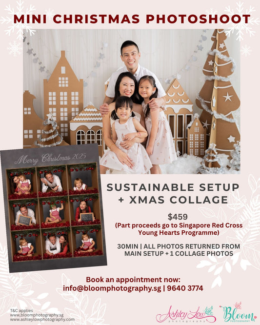 Sustainable Mini Christmas Family Photoshoot