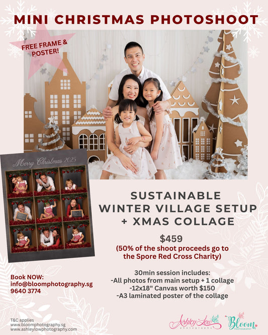 Sustainable Mini Christmas Family Photoshoot